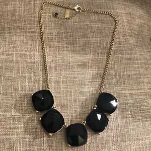 Black chunky necklace